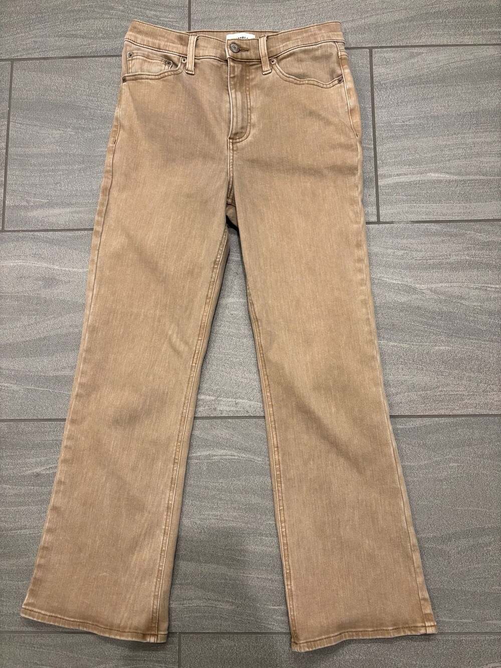 Pistola Denim Pants Size 27 Brown Flare
